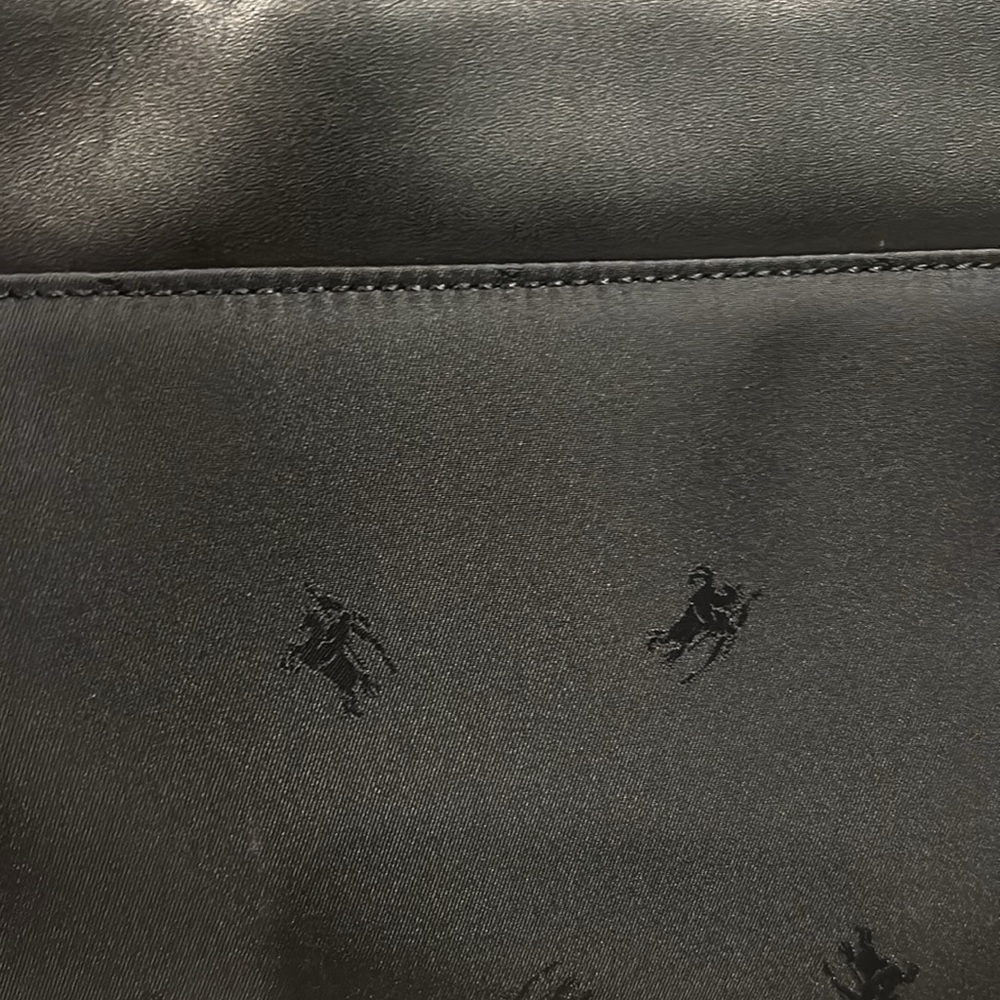 Burberry Satchel - black nylon/leather upper part and handles - Picture 5 of 15